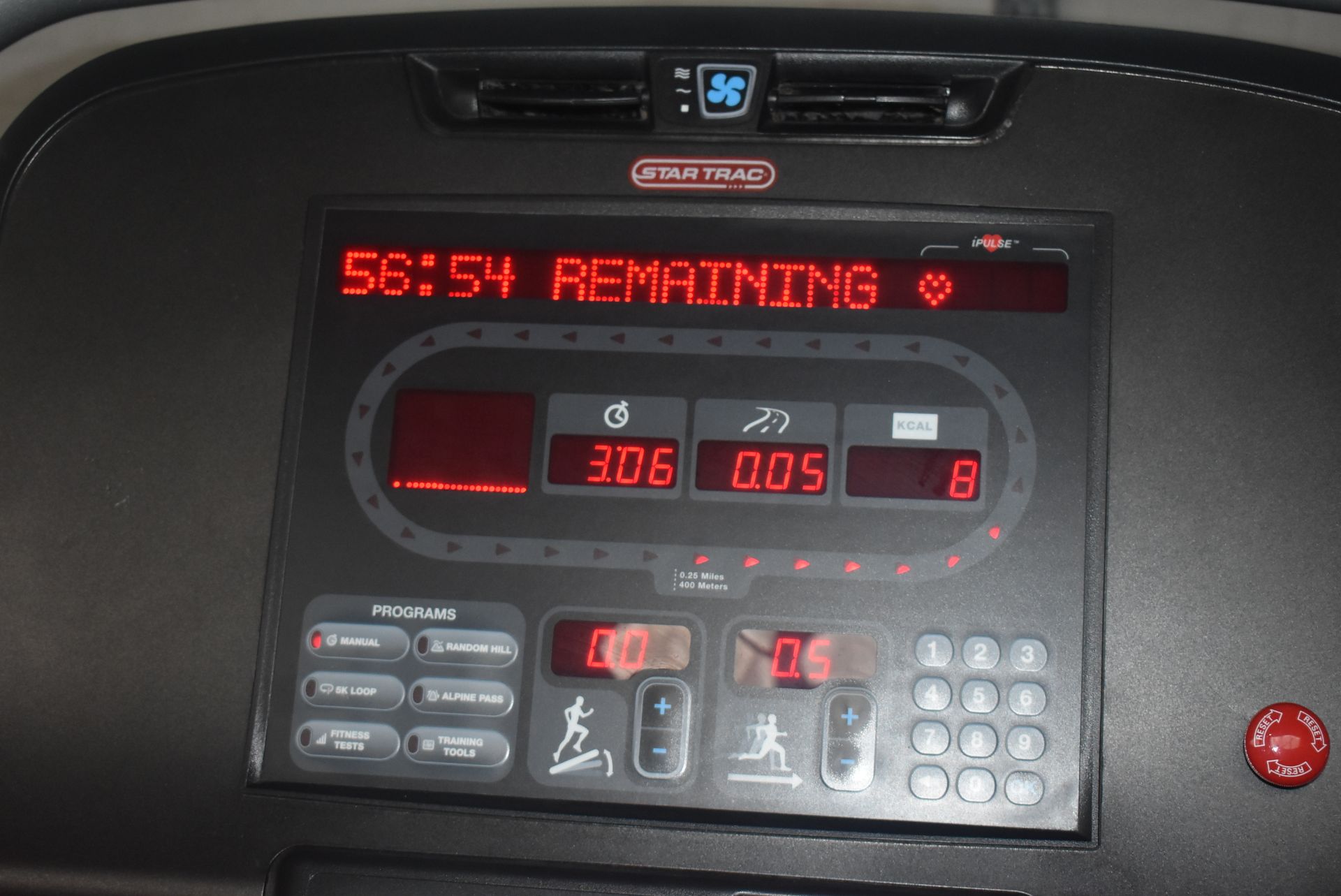 1 x Star Trac Commercial Excercise Treadmill With Uphill Feature - CL011 - Location: Altrincham WA14 - Image 8 of 8