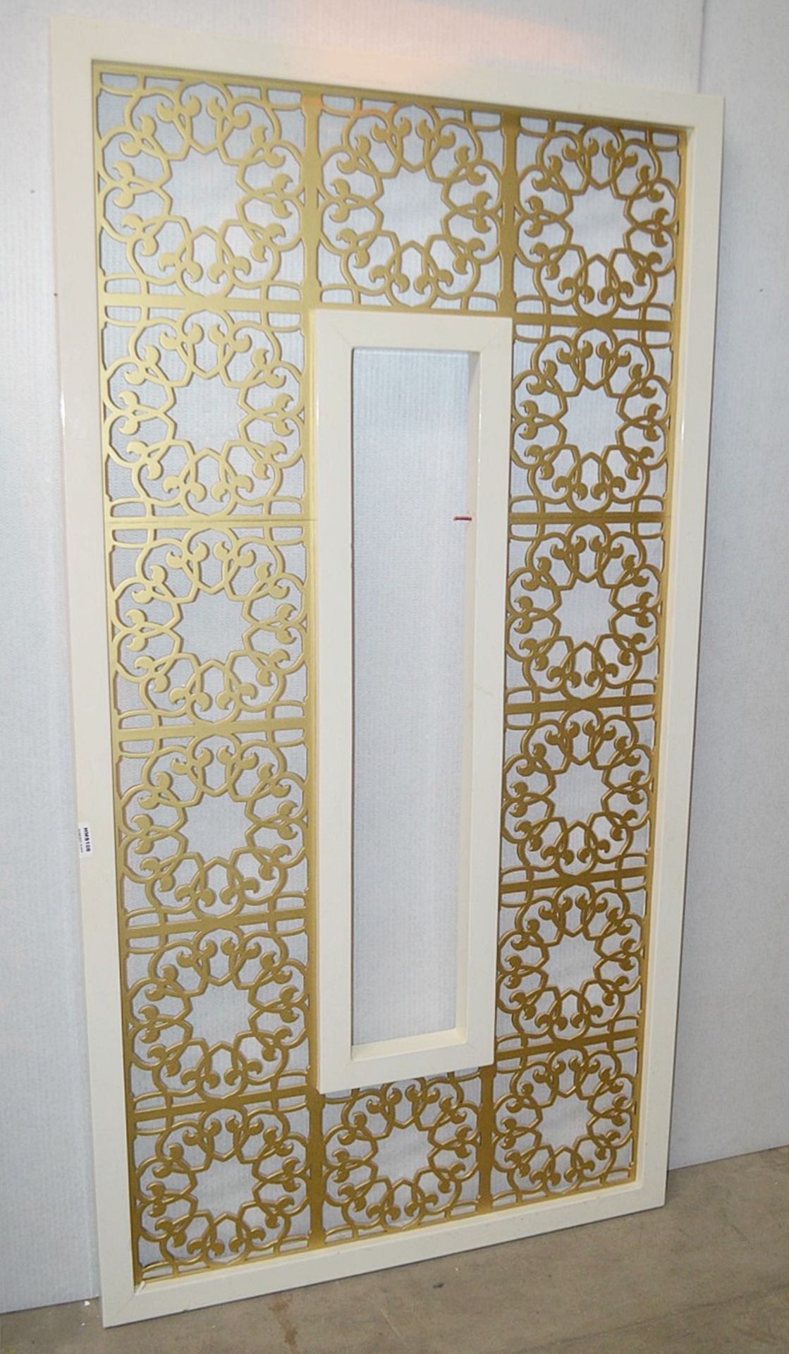 A Set Of 3 x Moroccan-style Room Divider Screen Panels With 2 x Posts - Ref: HMS108 - CL668 - - Image 4 of 4