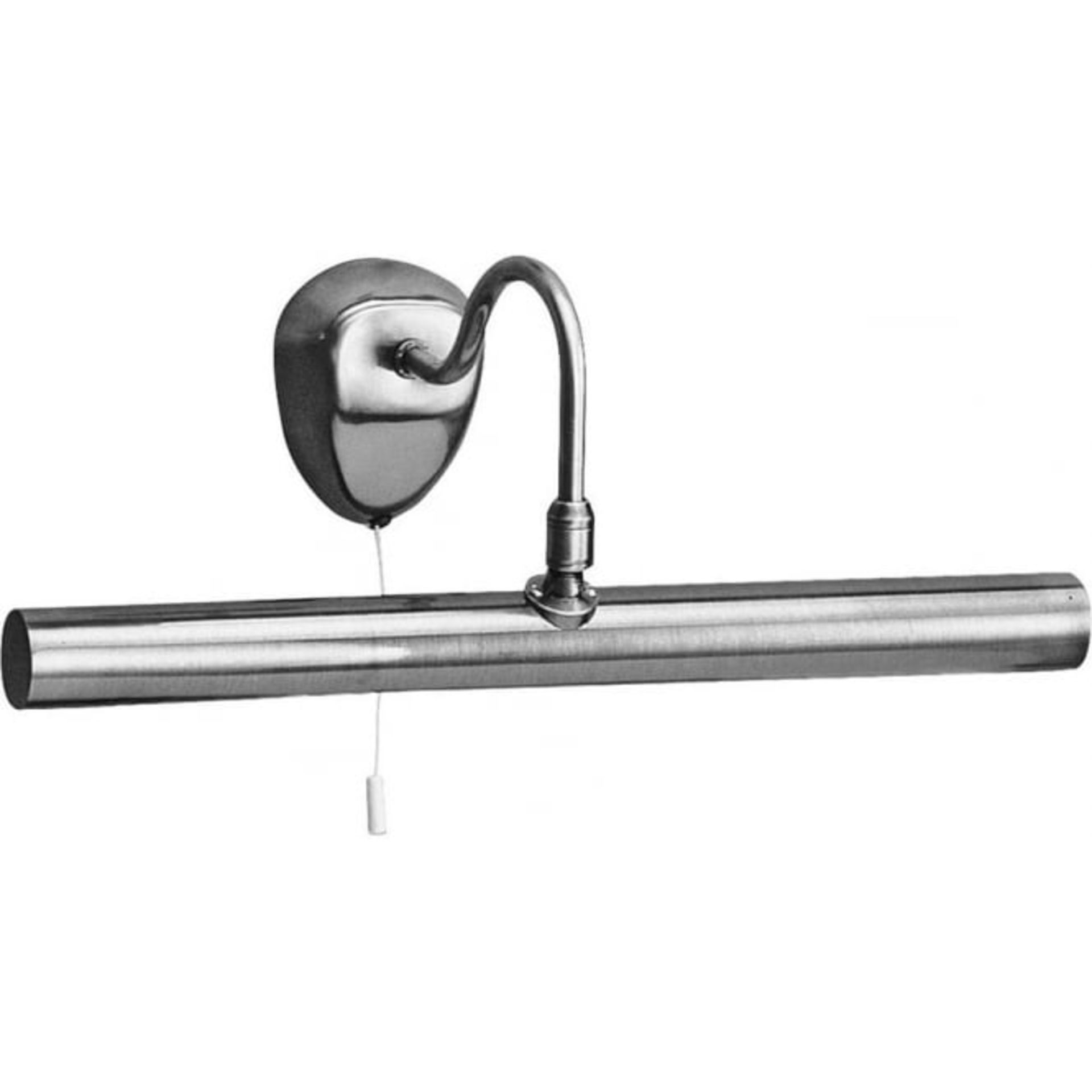 3 x Searchlight Gallery Picture Lights With Satin Chrome Finish, Adjustable Heads and On/Off - Image 4 of 4