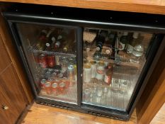 1 x Wine Cooler With 2 Sliding Doors - NO VAT ON THE HAMMER