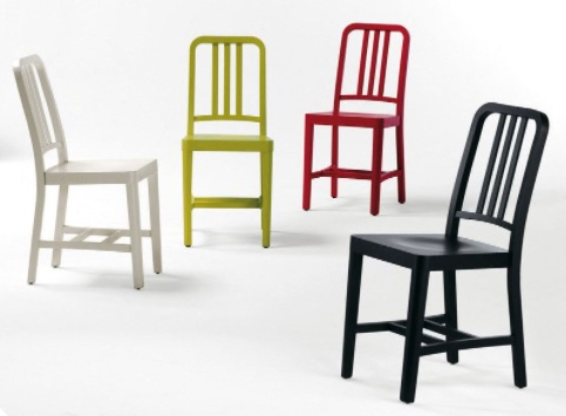 6 x Designer Billiani CO2 Contemporary Wooden Dining Chairs - Designed By Aldo Cibic - Made in Italy - Image 14 of 15