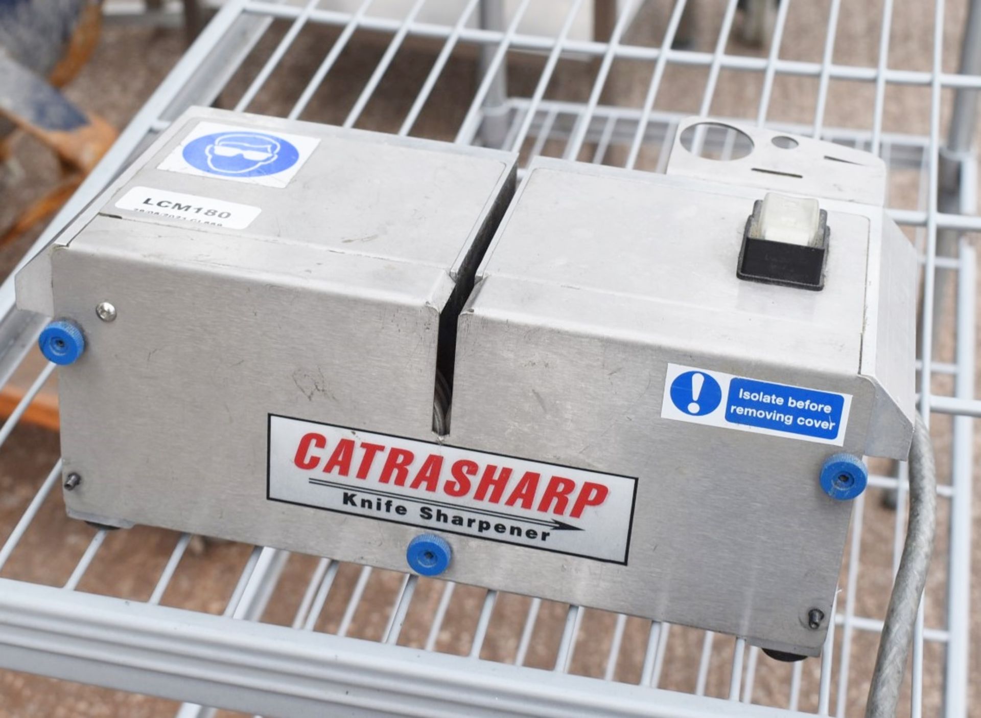 1 x CatraSharp Commercial Kitchen Professional Knife Sharpener - 240v - RRP £770 - Recently Removed