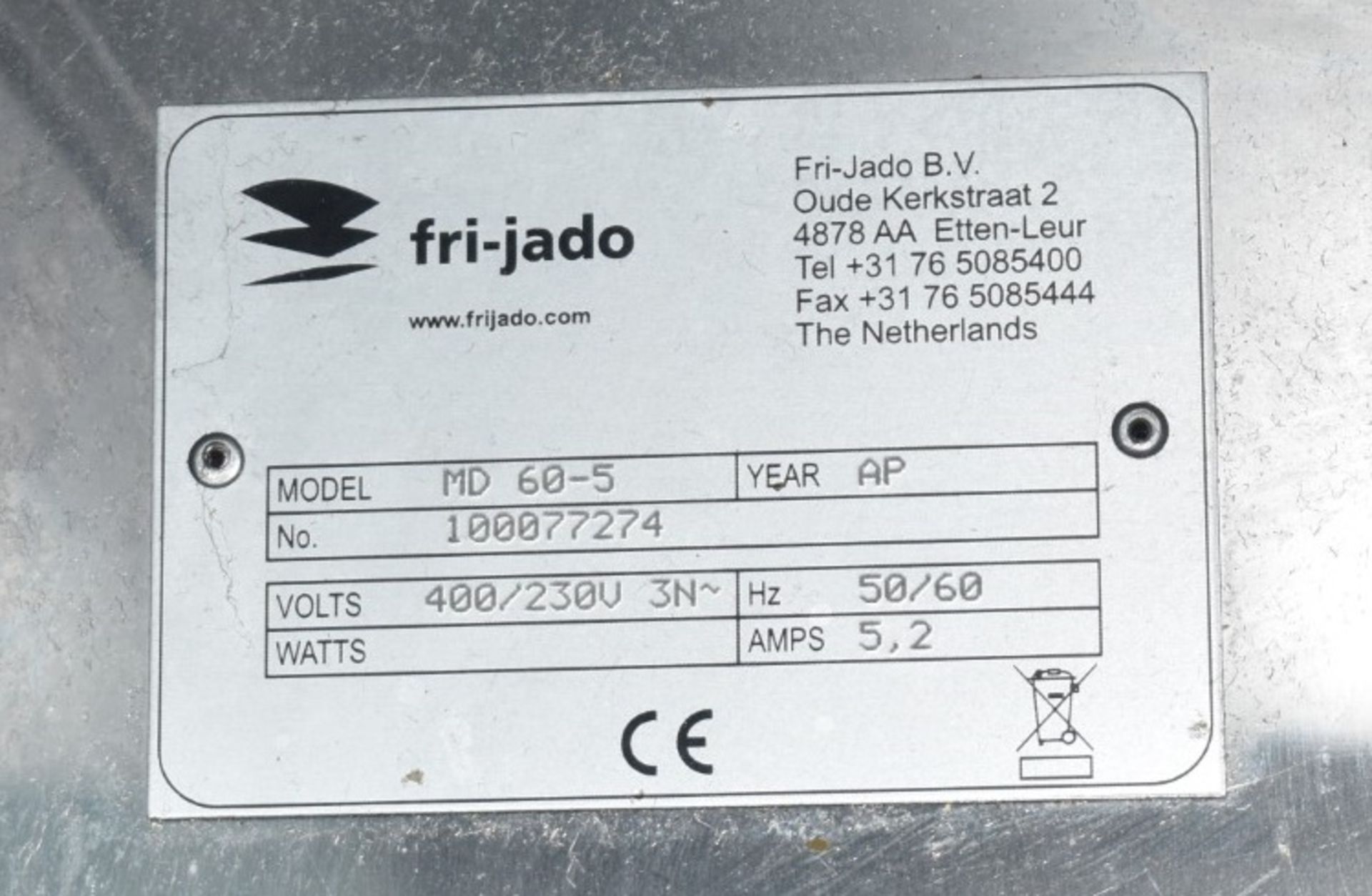 1 x Frijado Multi Deck 60 5 Level Heated Grab and Go Display Warmer - 400v 3 Phase - Recently Remove - Image 2 of 3