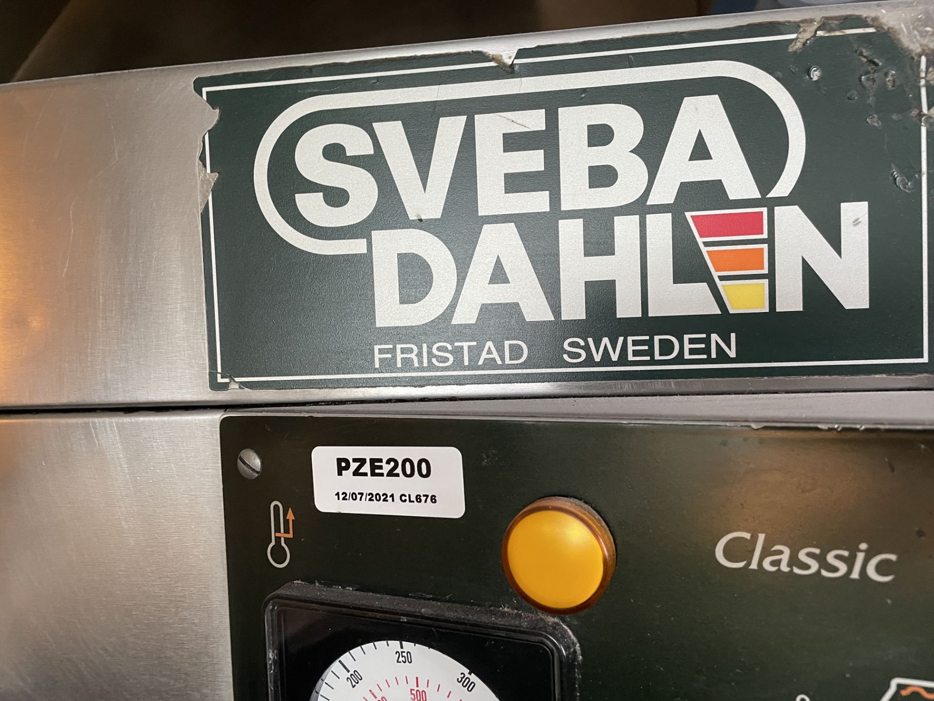 1 x Sveba Dahl Triple Deck Pizza Oven - Model DC-32EP - 3 Phase Power - Size H186 x W170 x D112 - Image 5 of 11