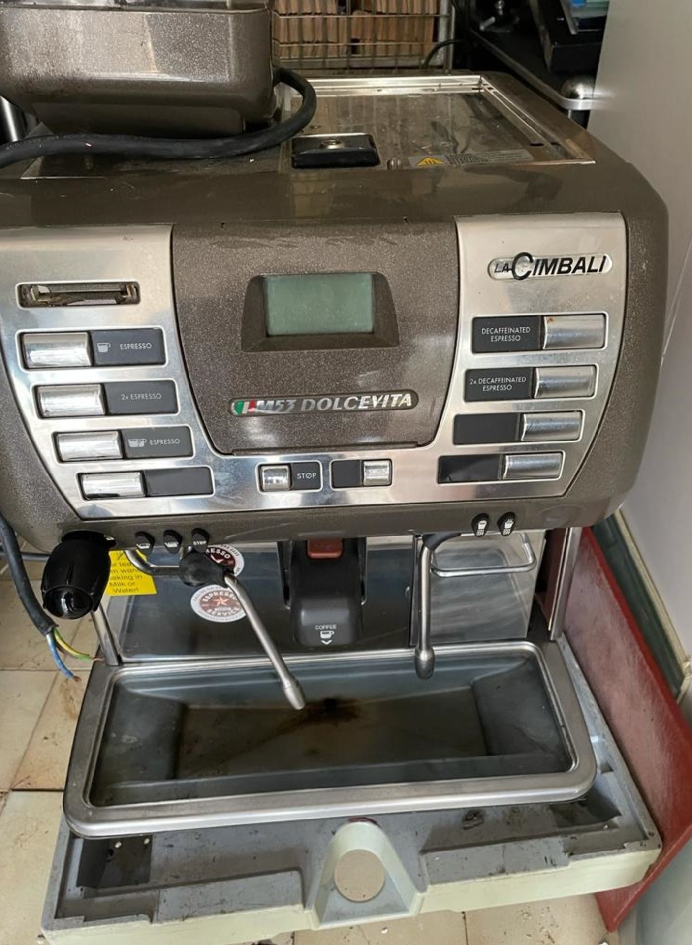 1 x La Cimbali M53 Dolcevita Espresso Coffee Machine- CL667 - Location: Brighton, Sussex,