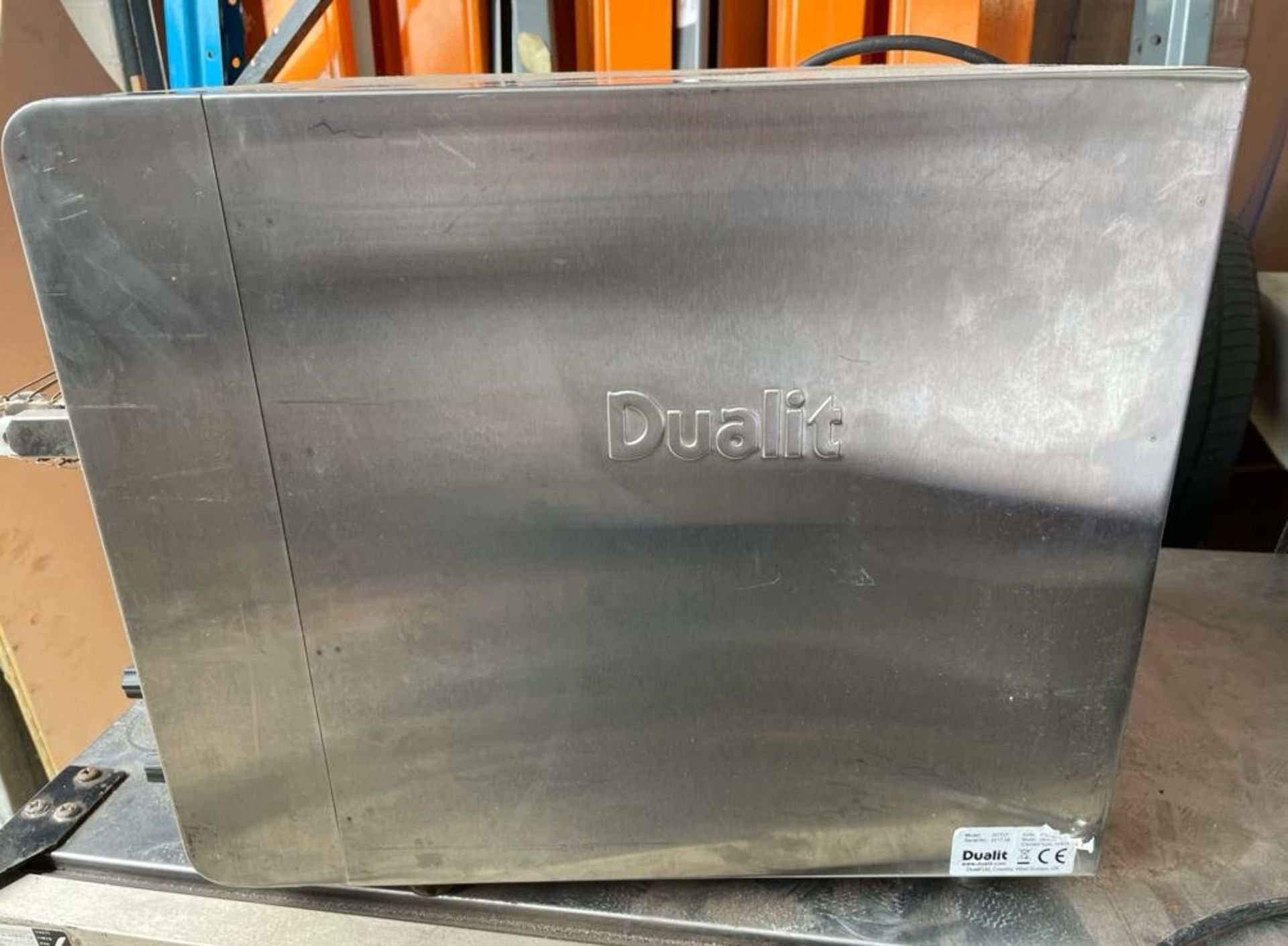 1 x Dualit DCT2T Conveyor Toaster With Stainless Steel Exterior - CL667 - Location: Brighton, - Image 2 of 4