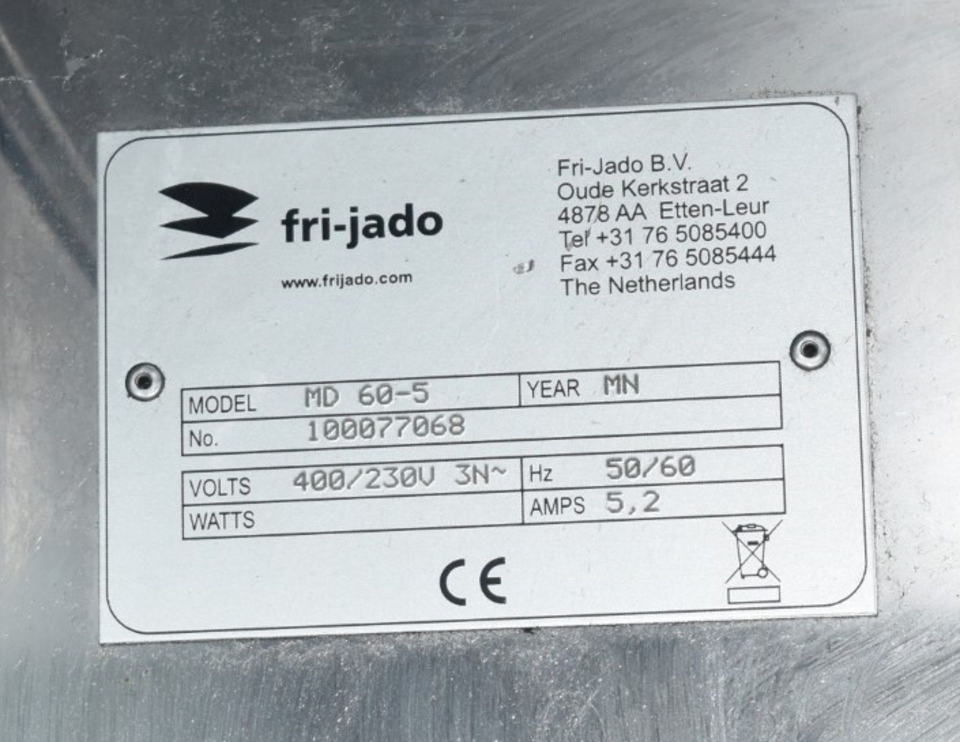 1 x Frijado Multi Deck 60 5 Level Heated Grab and Go Display Warmer - 400v 3 Phase - Recently Remove - Image 2 of 7