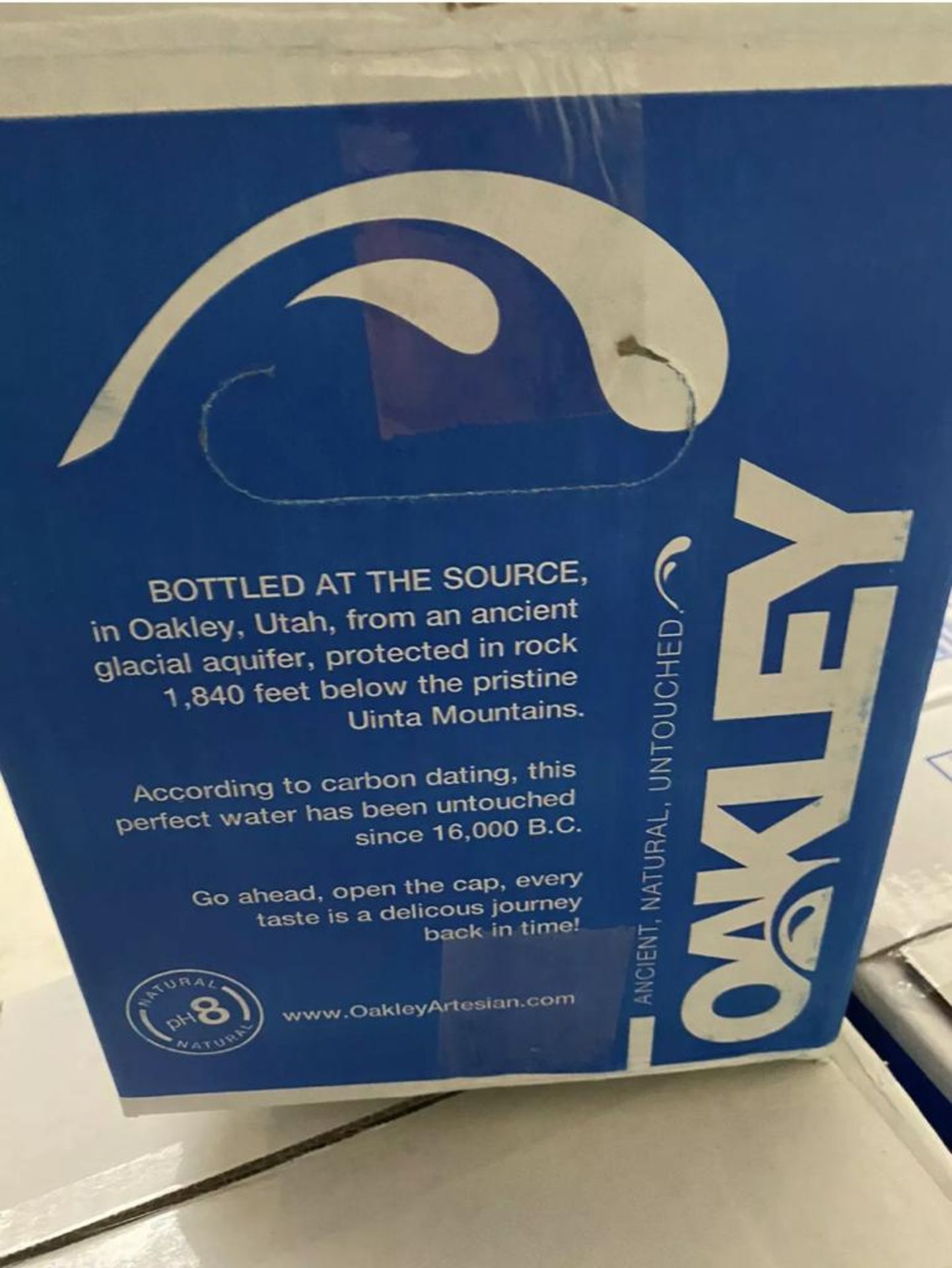 50 x Boxes of Oakley Artisan Water - Best Before Dec 2021 - 12 Packs in Each Box - Includes 600 - Image 5 of 8