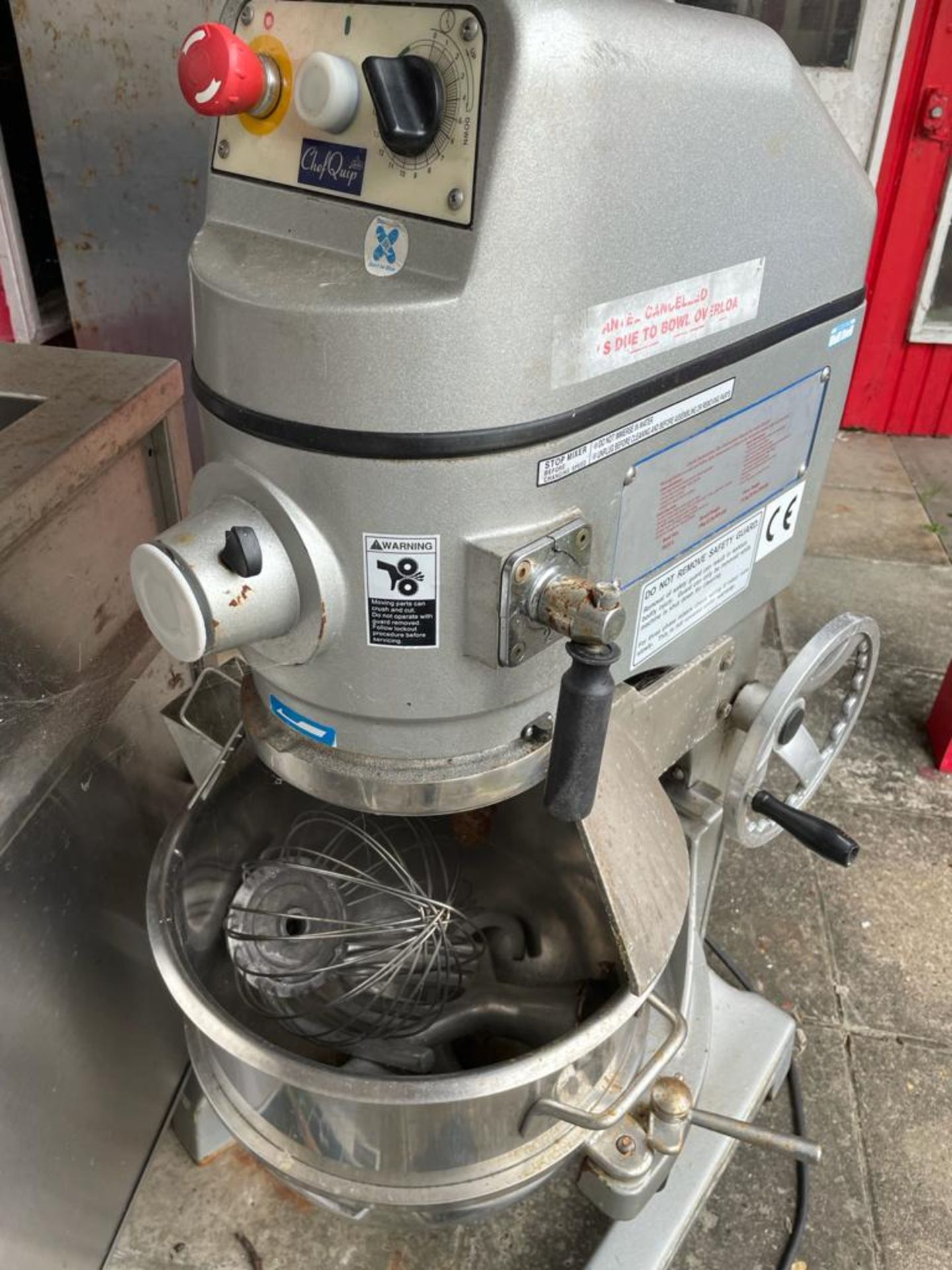 1 x Chef Quip Mixing Mincing Machine With Bowl and Attachment - CL667 - Location: Brighton, - Image 2 of 4