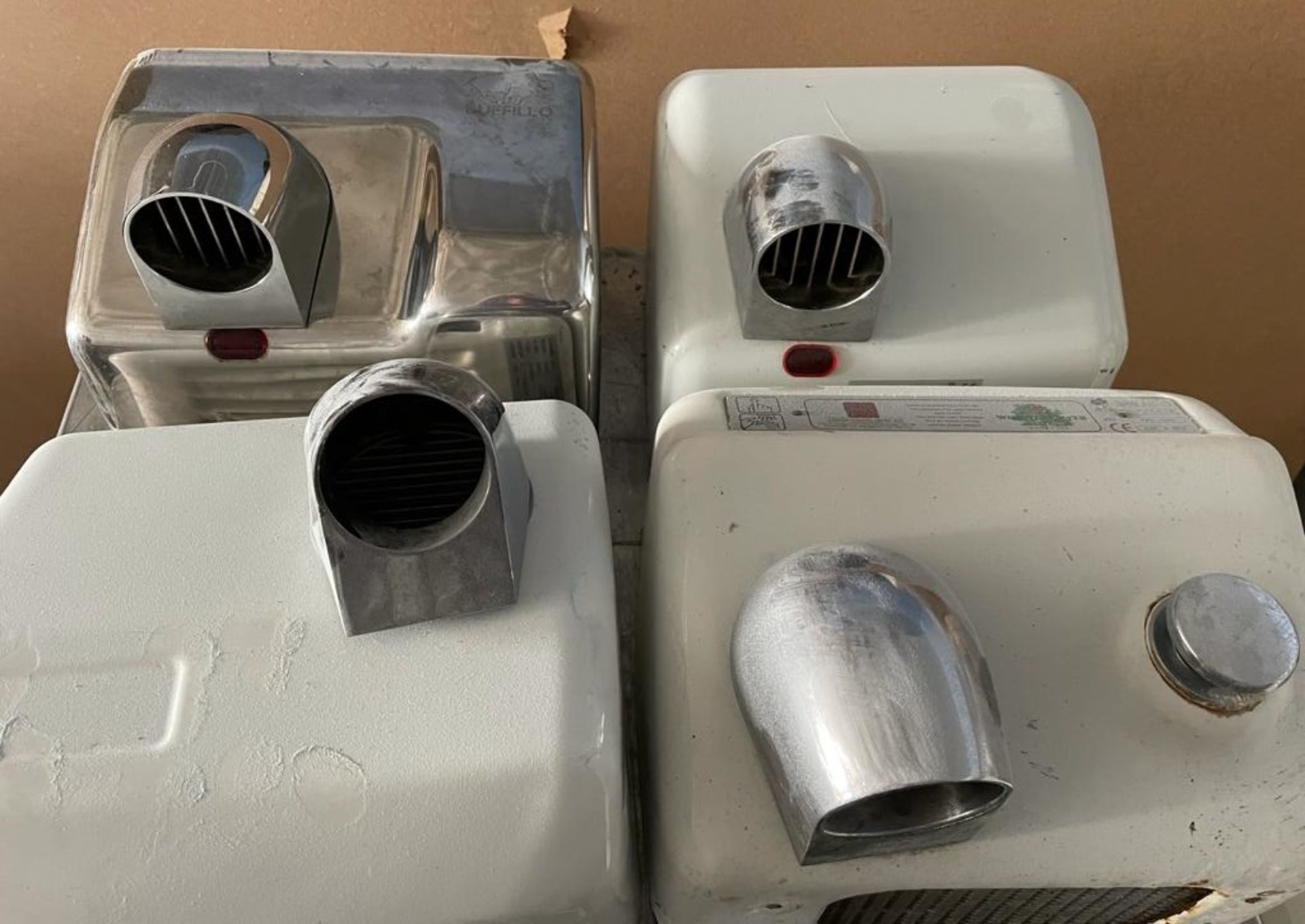 4 x Commercial Bathroom Electric Hand Dryers - CL667 - Location: Brighton, Sussex, BN26Collections: