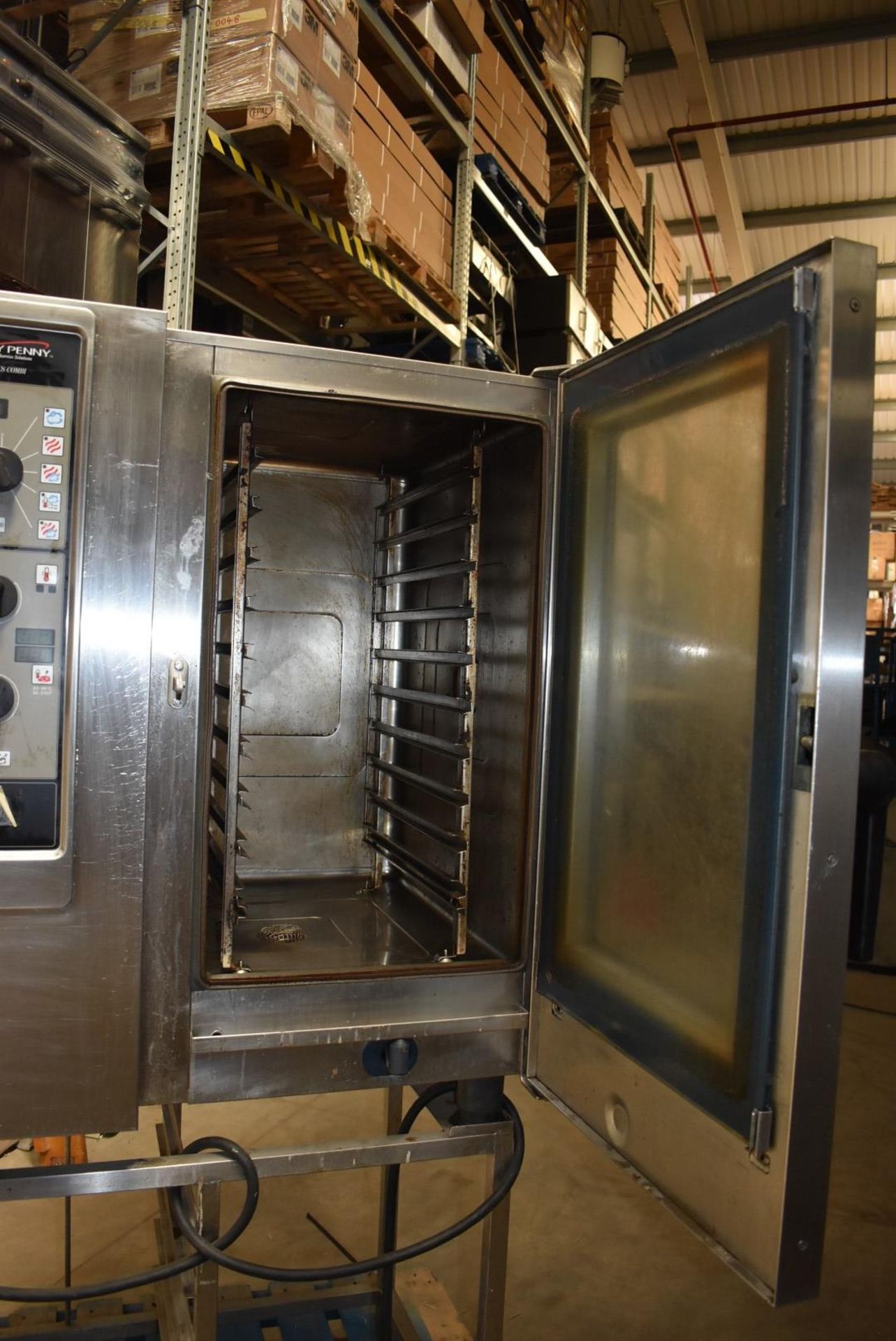 1 x Henny Penny MCS 101 Commercial Electric Combi Oven With Stainless Steel Stand - 3 Phase - CL011 - Image 9 of 9