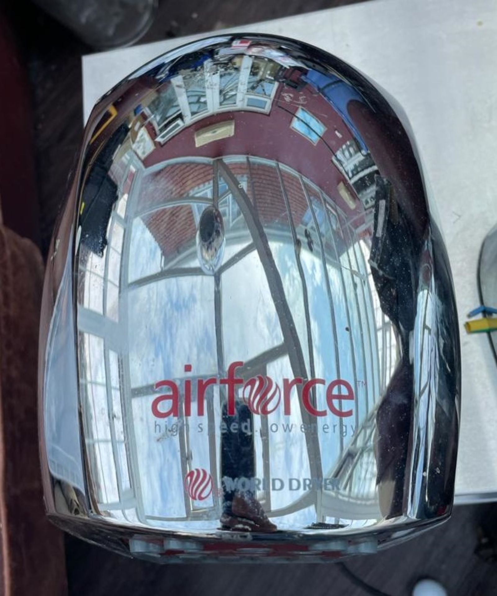 2 x Air Force Hand Dryers in Chrome - CL667 - Location: Brighton, Sussex, BN26Collections:This