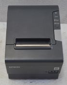 1 x Epson TM-T88IV Receipt Printer - Recently Removed From A Commercial Restaurant Environment -