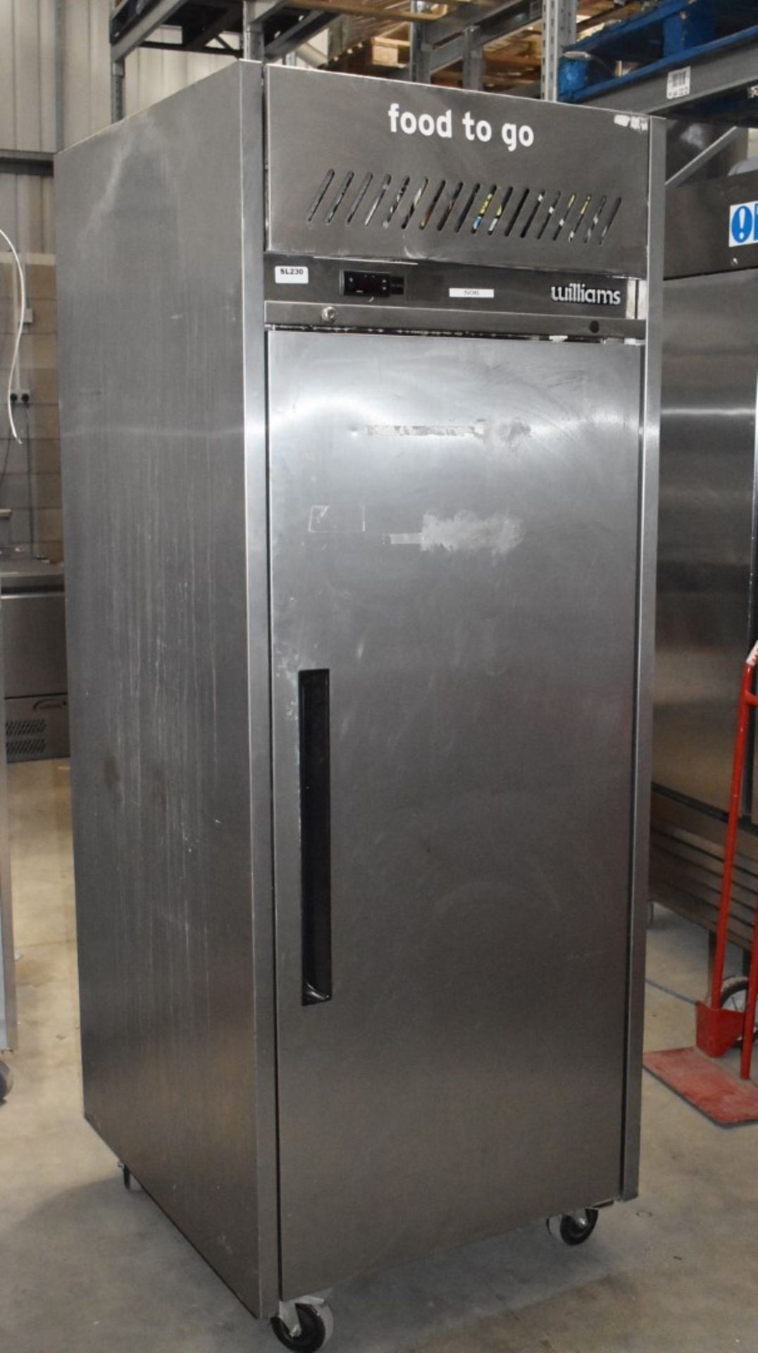 1 x Williams Jade LJ1SA Single Door Upright Gastro Freezer - 620L Capacity - RRP £1,955 - Recently