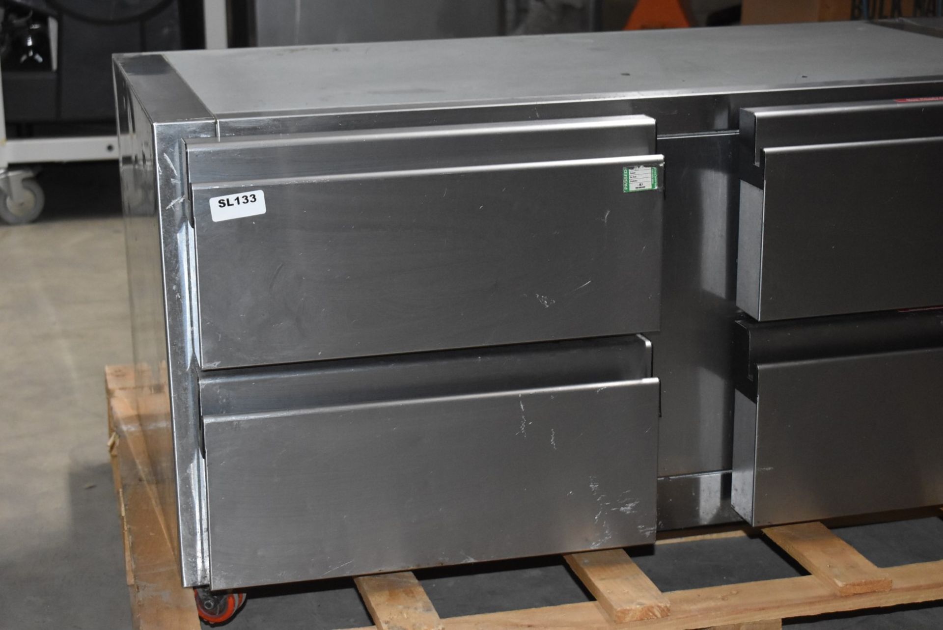 1 x Precision HUBC 411 Stainless Steel Under Broiler Counter Refrigerator - Recently Removed From - Image 3 of 9