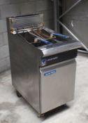 1 x Moffat Blue Seal Vee Ray GT46 Twin Tank Gas Fryer With Baskets - RRP £2,400 - Recently Removed