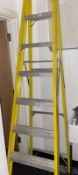 1 x Set of 6 Tread Step Ladders- Approx Height 7.5 Foot - CL674 - Location: Telford, TF3