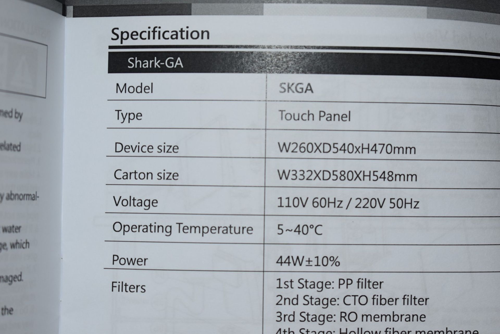 1 x Puretron Shark GA Hydrogen Countertop Filtered Water Dispenser - RRP £3,300 - Recently Removed - Image 7 of 17