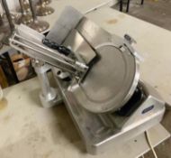 1 x Commercial 12 Inch Meat Slicer - Model 800 - With Stainless Steel Exterior - CL667 - Location: