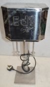1 x Stainless Steel Eds Diner Commercial Drinks mixer- 240 volts - 21cm x 22cm - Recently Removed