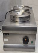 1 x Lincat SilverLink 600 Twin Pot Bain-Marie With Two 45 Litre Pots - Recently Removed From a