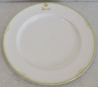 12 x Harrods Two Colour Litho Georgian Plates - Dimensions: 29cm - Recently Removed From a