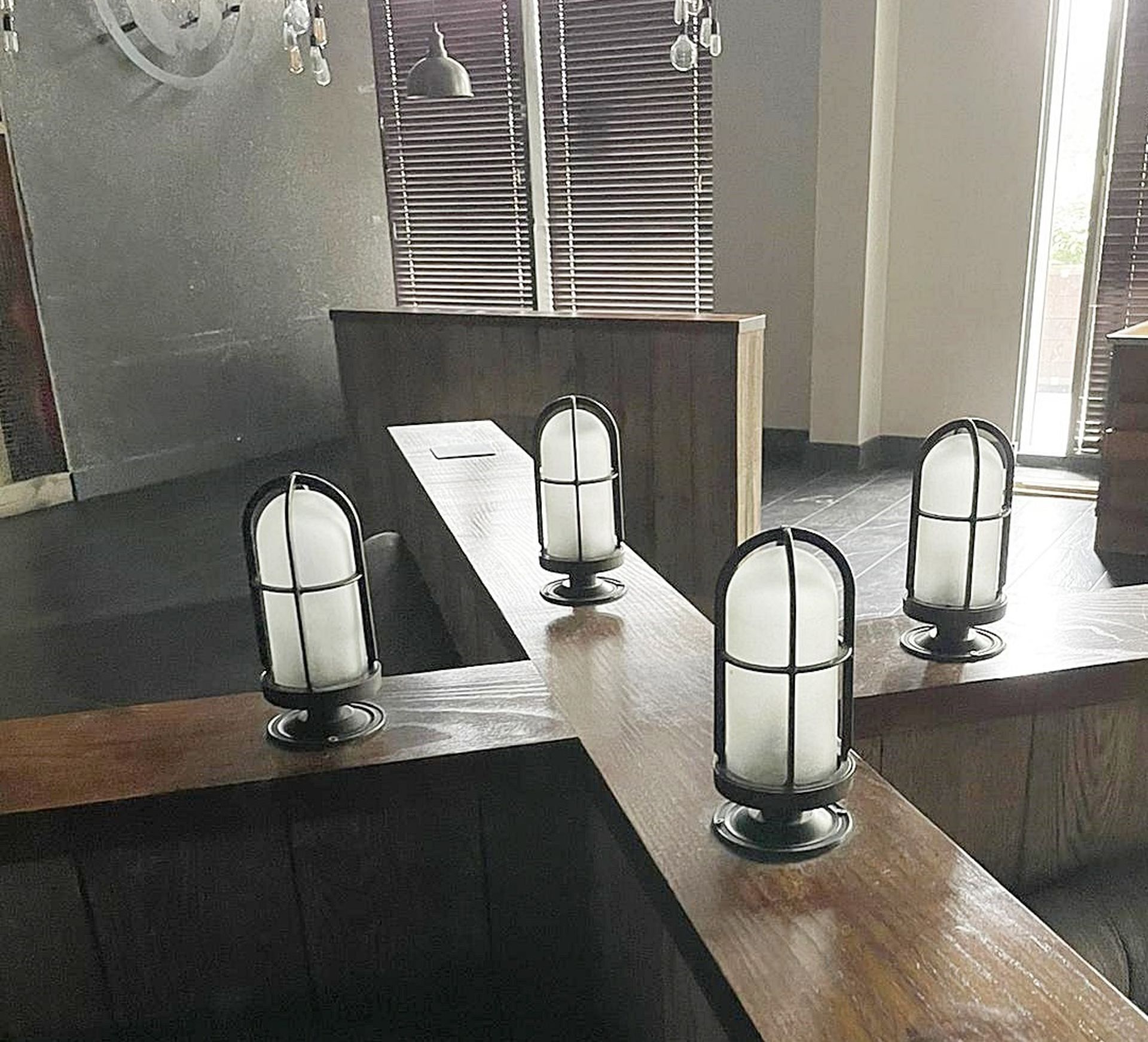 4 x Fisherman Boat Style Lights With Opaque Glass - CL674 - Location: Telford, TF3Collections:This