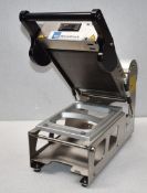 1 x Metal Tech Manual Food Tray Sealing Machine - Type 190 - 2018 Model - 240v - Recently Removed