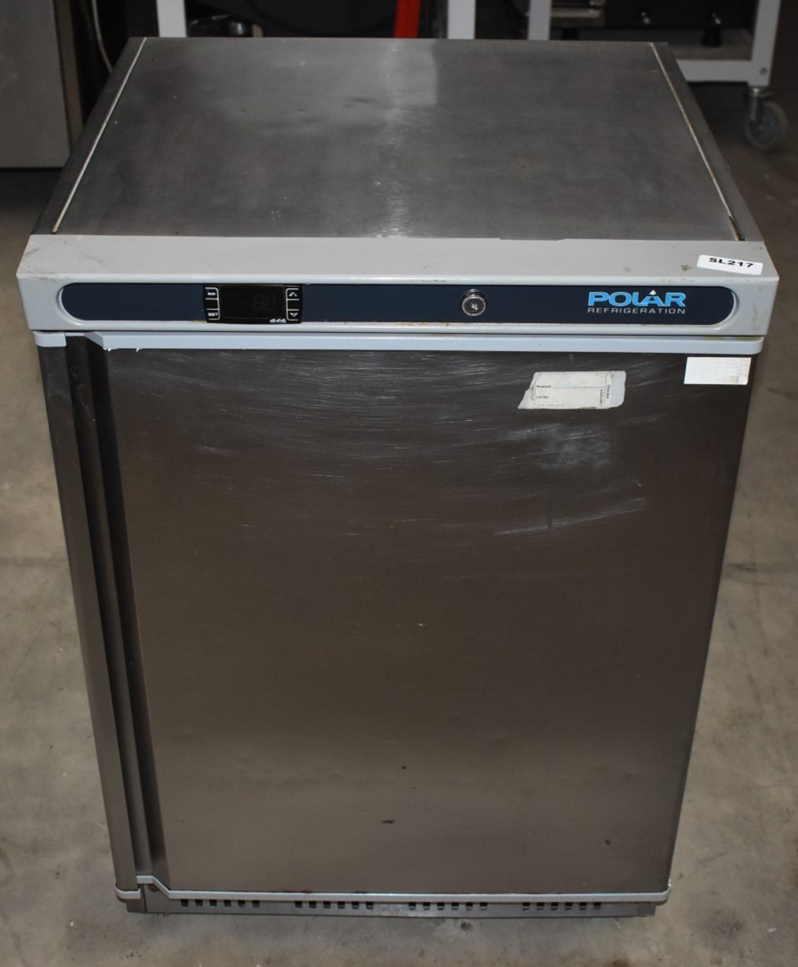 1 x Polar CD080 Undercounter Stainless Steel Fridge - Recently Removed From a Restaurant Environment - Image 3 of 7