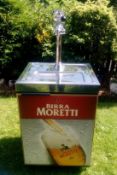 1 x Birra Moretti Refrigerated Beer Keg Dispenser - Excellent Condition - CL667 - Location: