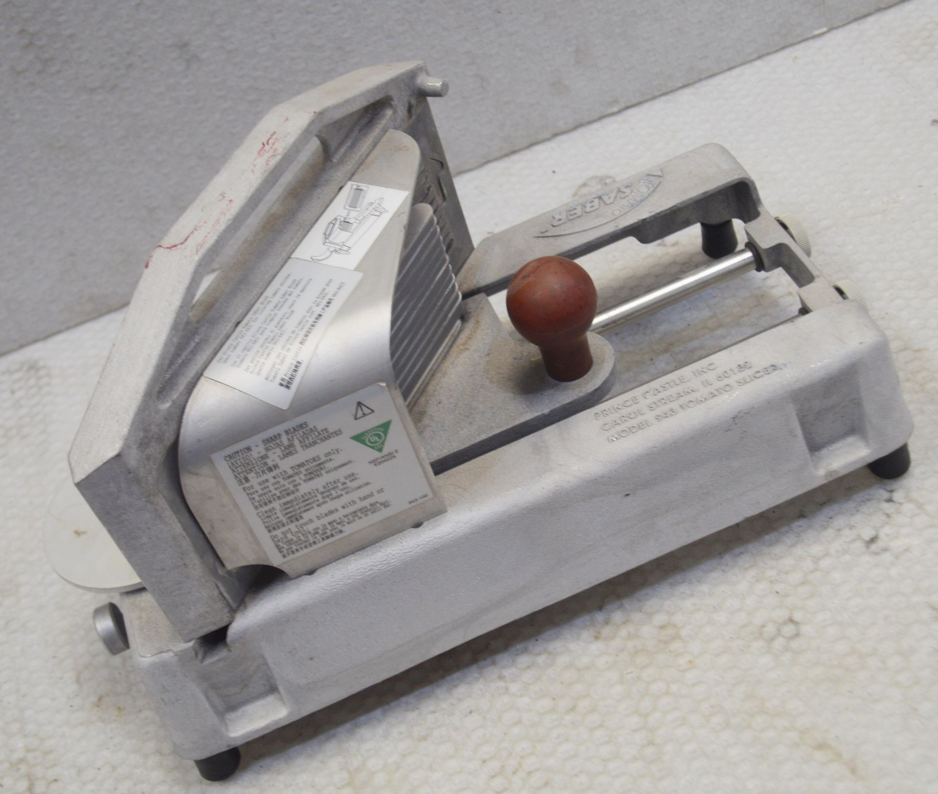 1 x Prince Castle Tomato Saber 1/4inch Slicer (9 Blades) - Recently Removed From A Commercial - Image 3 of 5