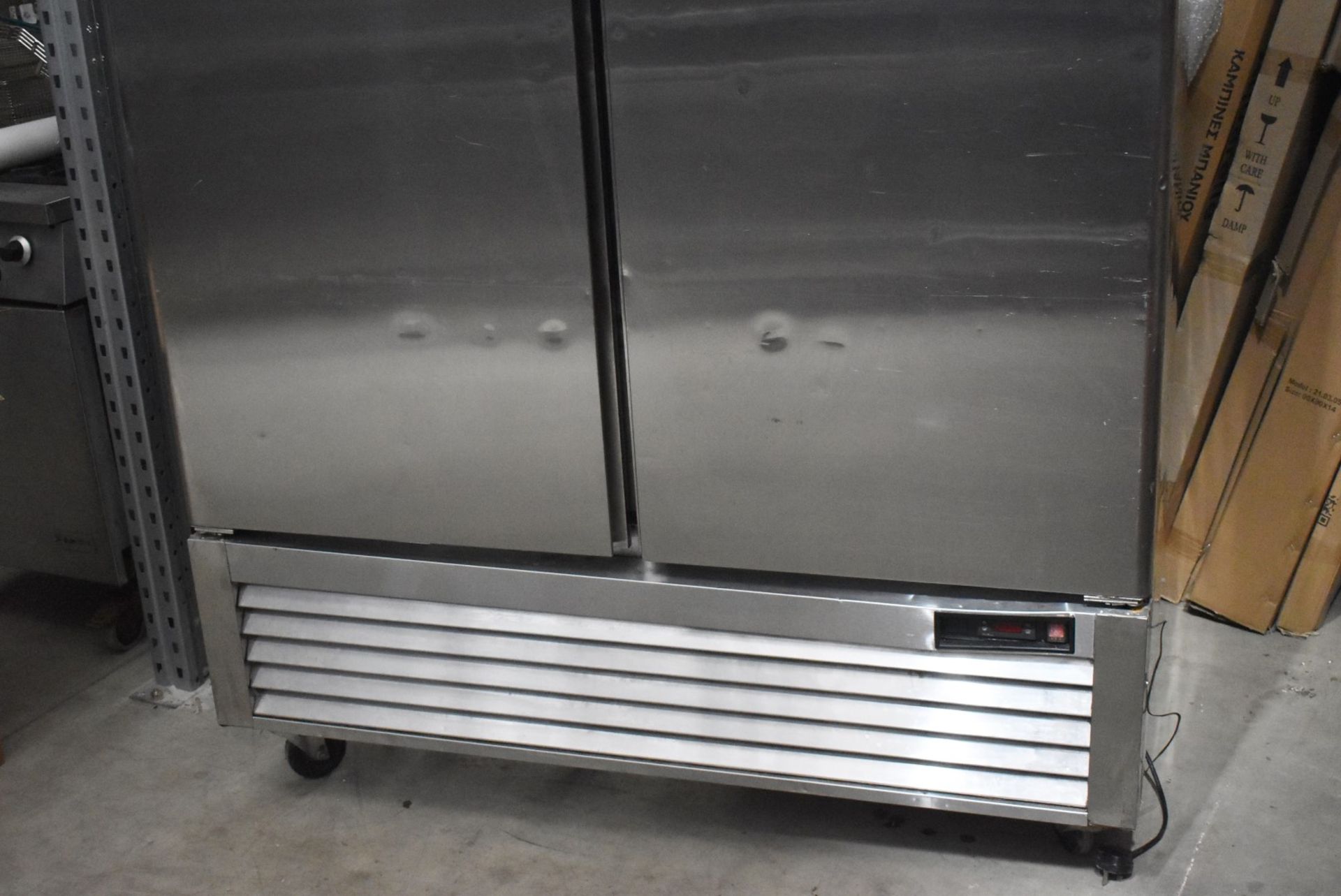 1 x Atosa Double Door Upright Refrigerator - Model MBL8960 - Recently Removed From a Restaurant - Image 3 of 12