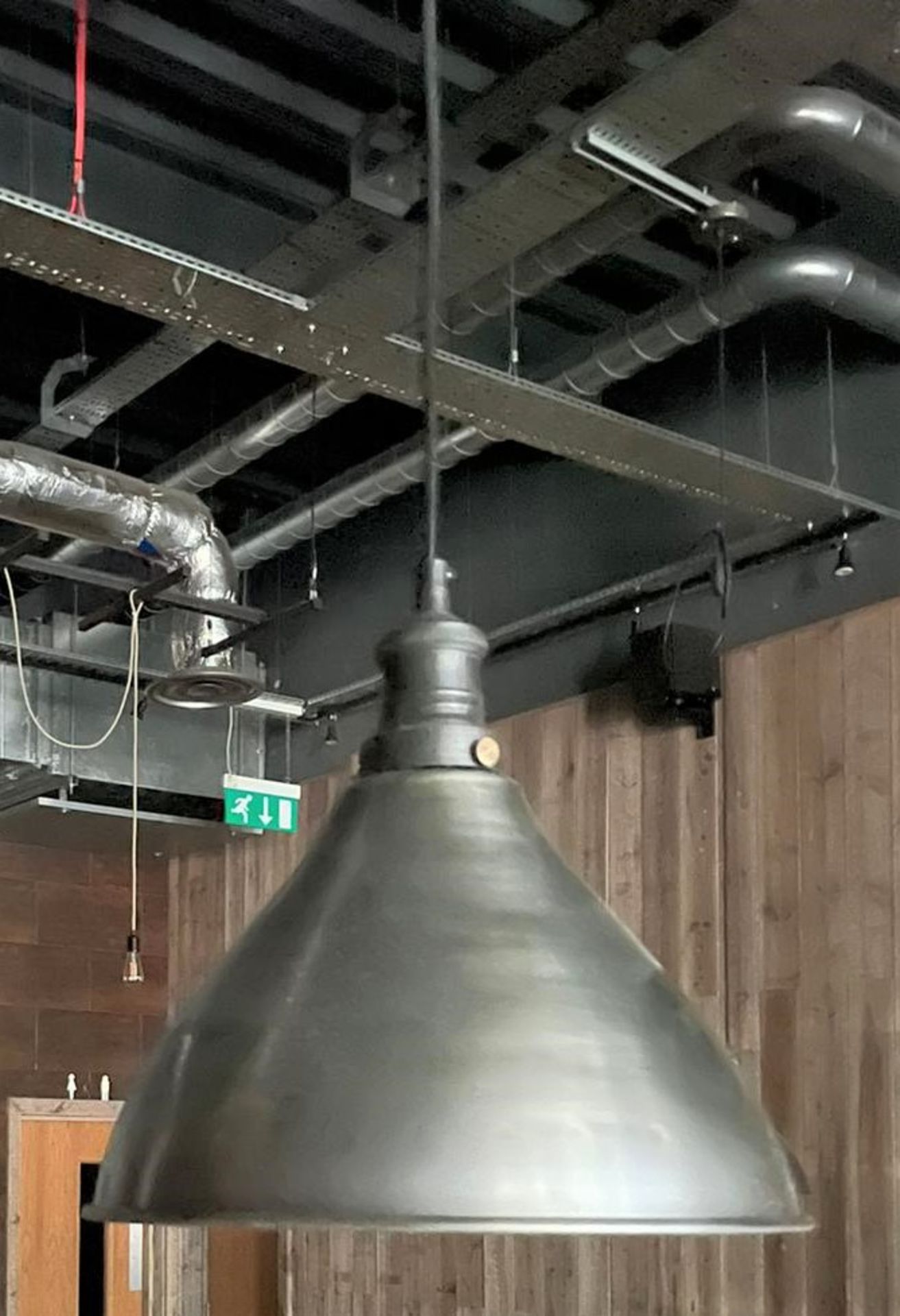 4 x Industrial Style Metal Light Pendants - CL674 - Location: Telford, TF3Collections:This item is - Image 3 of 3