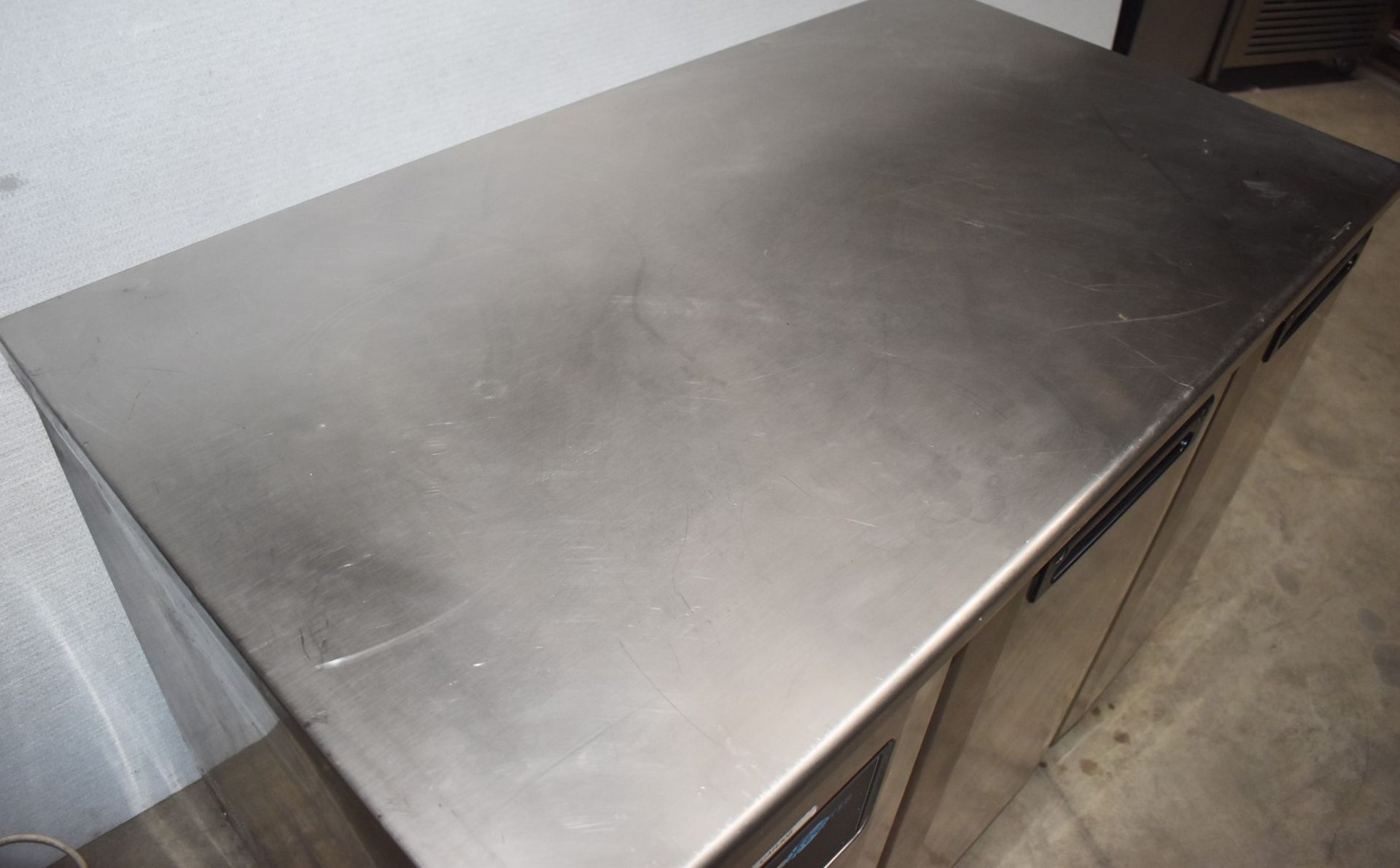 1 x Foster Two Door Countertop Refrigerator With Stainless Steel Exterior - Recently Removed From - Image 6 of 8