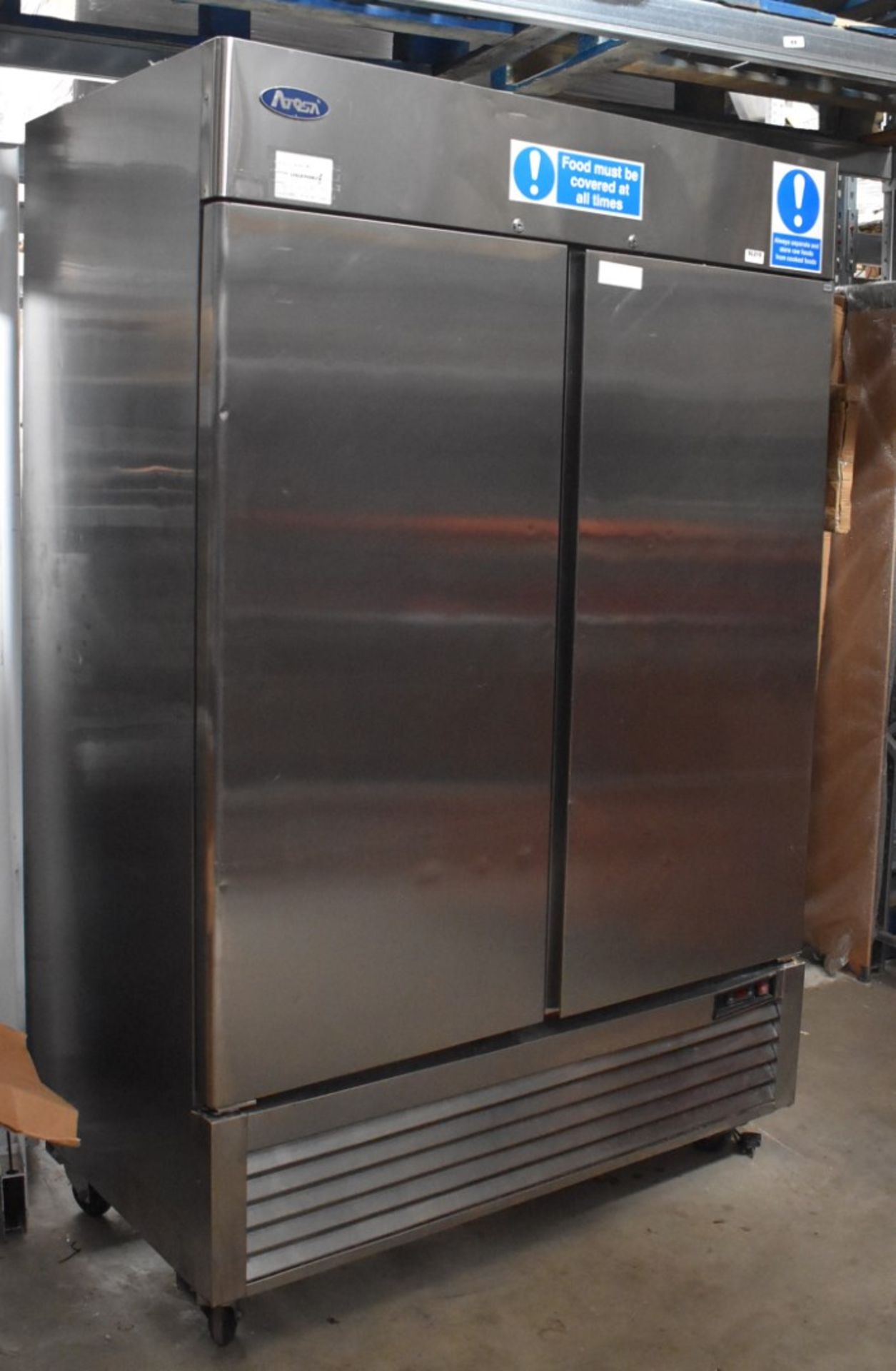 1 x Atosa Double Door Upright Refrigerator - Model MBL8960 - Recently Removed From a Restaurant - Image 5 of 12