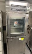 1 x Precision Commercial Kitchen Upright Fridge / Freezer With Display Window - CL667 - Location: