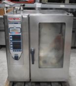 1 x Rational 10 Grid Commercial Oven - Model CPC 101 - 3 Phase - Recently Removed From a