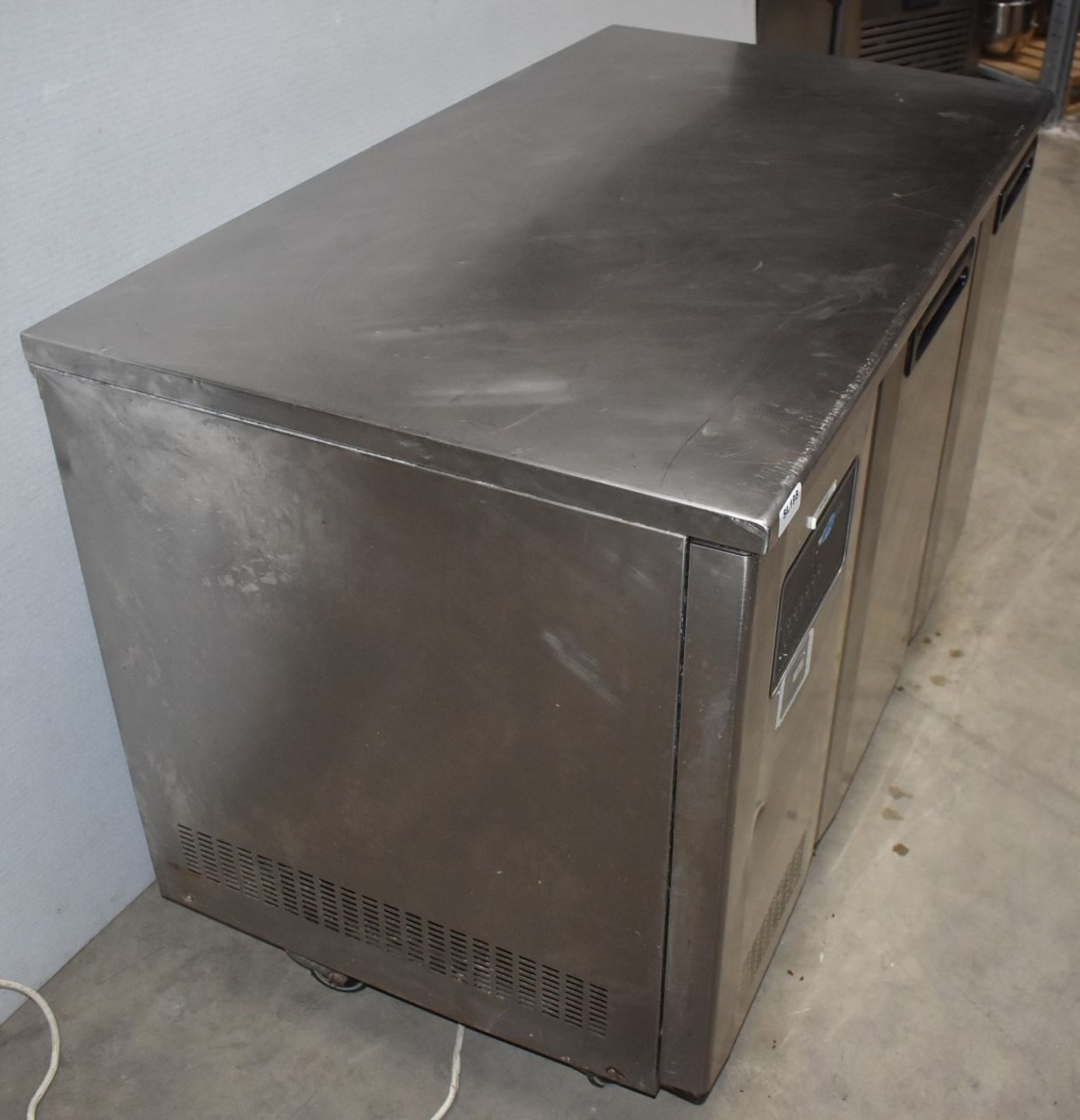 1 x Foster Two Door Countertop Refrigerator With Stainless Steel Exterior - Recently Removed From - Image 5 of 8