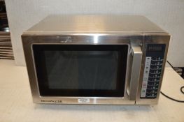 1 x Menumaster Commercial Microwave - 1600w - Model Number: RCS511TSU - Recently Removed From a