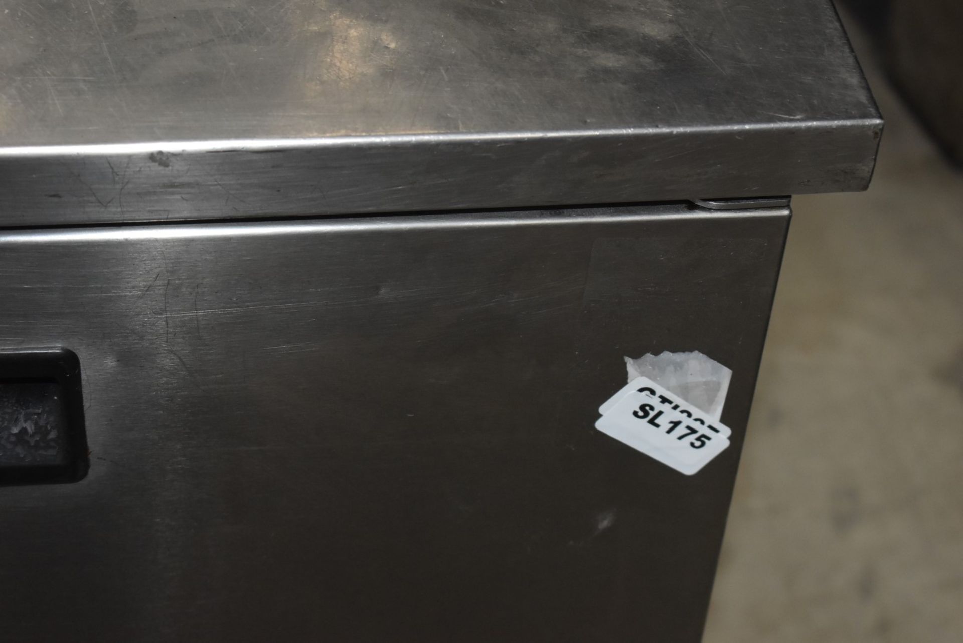 1 x Fosters Three Door Countertop Refrigerator With Stainless Steel Exterior - Dimensions: H81 x - Image 9 of 9