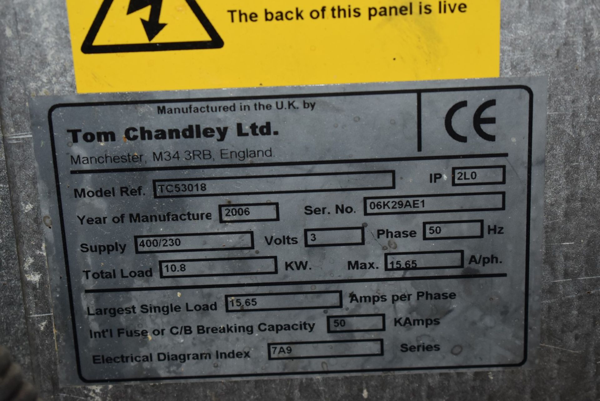1 x Tom Chandley TC5 Double Convection Bakery Oven - Recently Removed From a Major Supermarket Store - Image 14 of 14