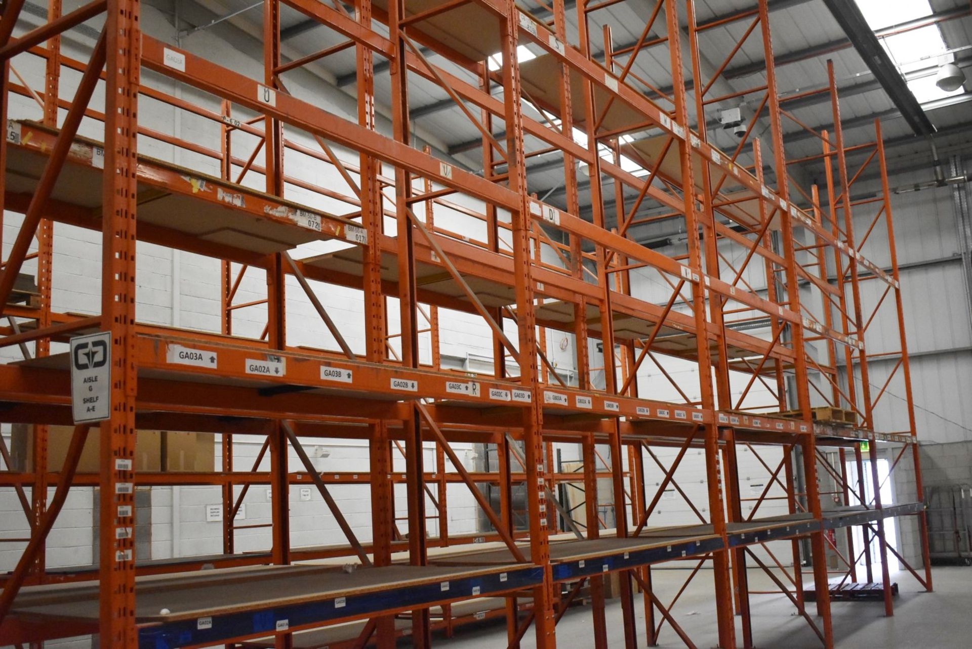 5 x Bays of RediRack Warehouse Pallet Racking - Lot Includes 6 x Uprights and 36 x Crossbeams - - Image 4 of 8