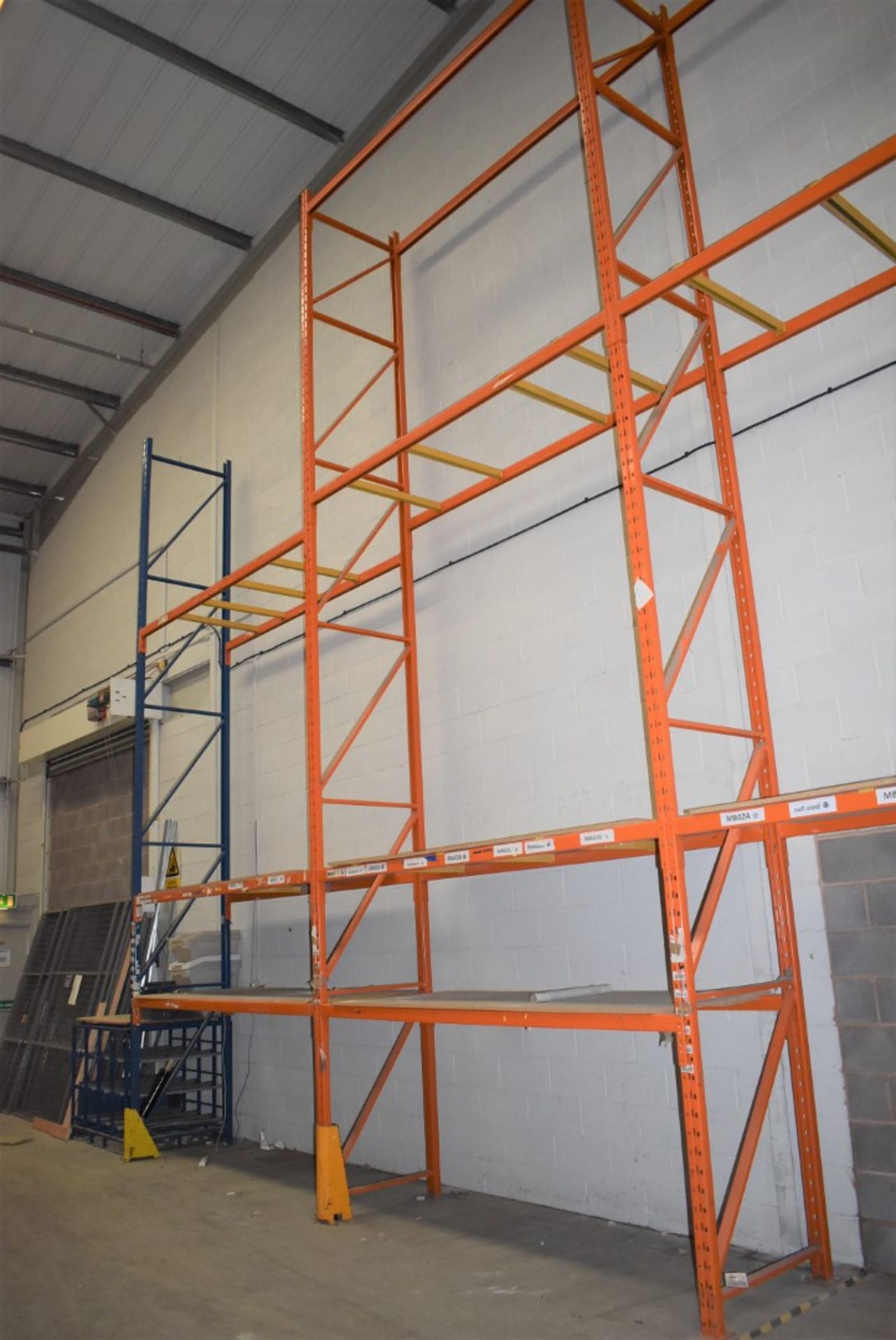 4 x Bays of RediRack Warehouse Pallet Racking - Lot Includes 5 x Uprights and 26 x Crossbeams - - Image 6 of 7