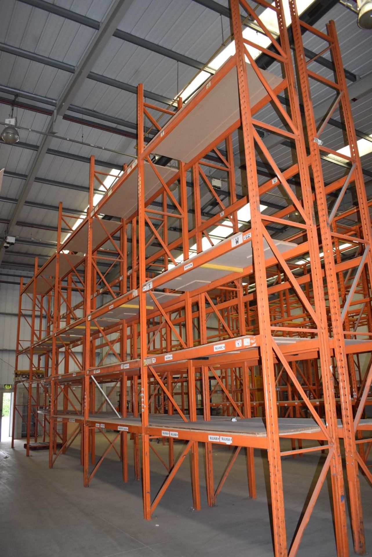 5 x Bays of RediRack Warehouse Pallet Racking - Lot Includes 6 x Uprights and 36 x Crossbeams - - Image 6 of 8