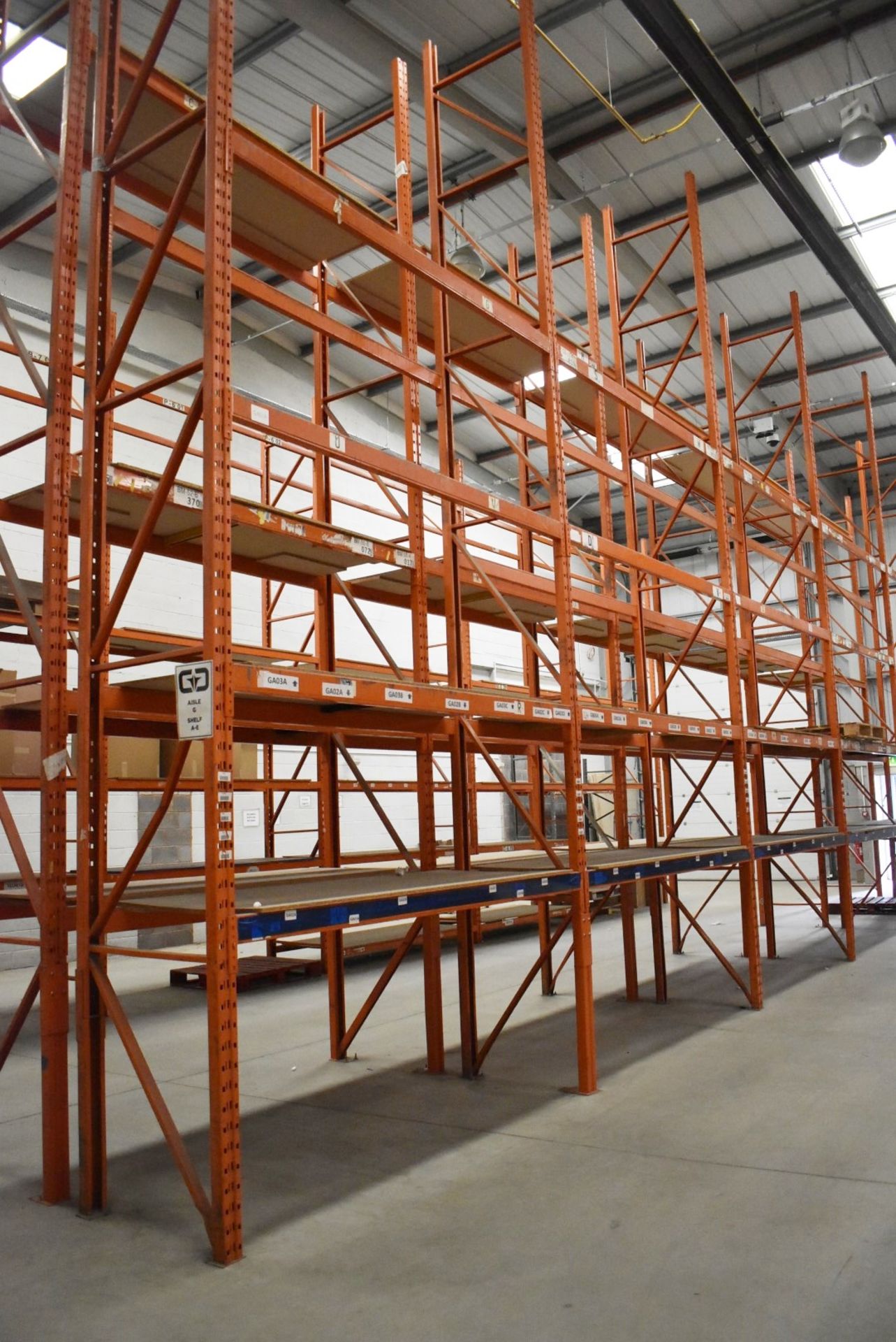 5 x Bays of RediRack Warehouse Pallet Racking - Lot Includes 6 x Uprights and 38 x Crossbeams - - Image 2 of 4