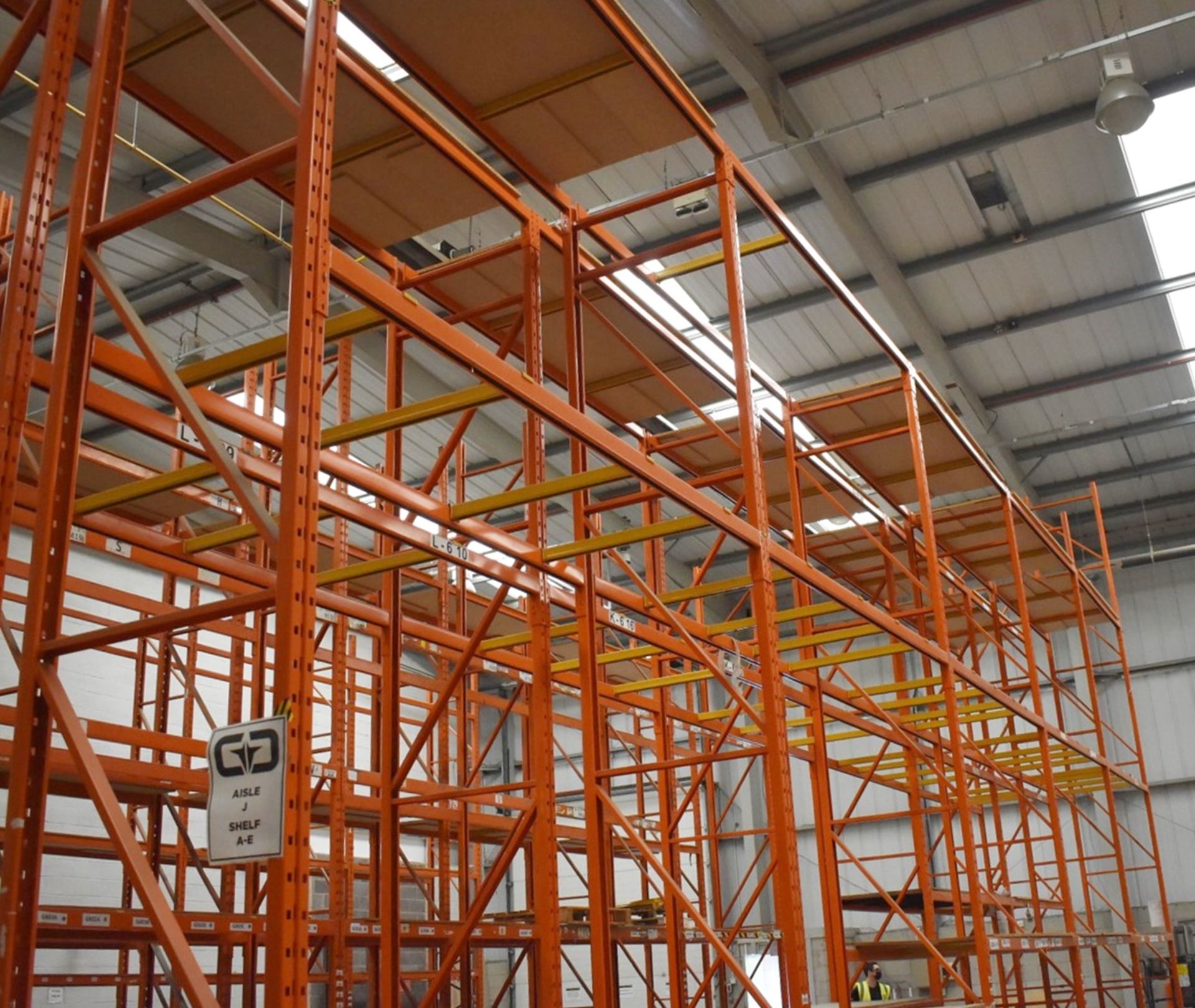 5 x Bays of RediRack Warehouse Pallet Racking - Lot Includes 6 x Uprights and 30 x Crossbeams - - Image 5 of 5