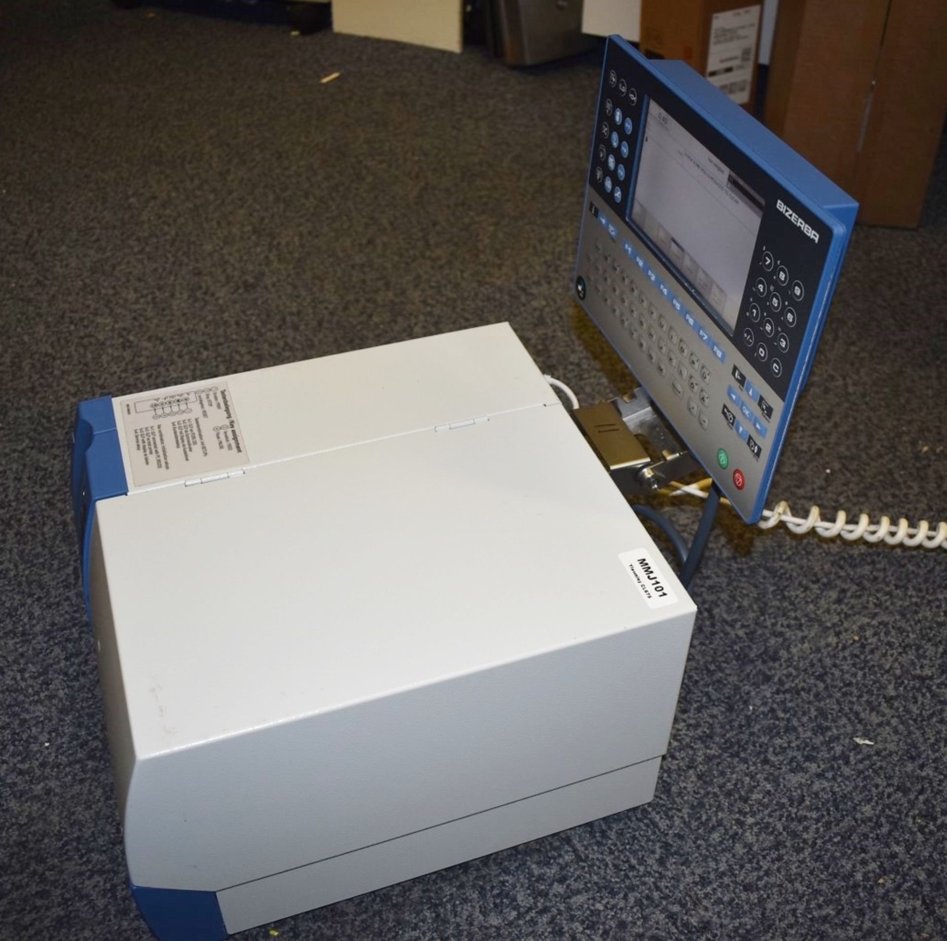 1 x Bizerba Industrial Label Printer GLPmaxx 160 With Colour Screen - Recently Removed From a - Image 12 of 15