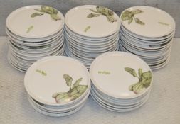 A Collection Of 58 Starter/Desssert/Side Plates  - Dimensions: 6.5 Inches Diam eter - Recently