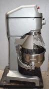 1 x ChefQuip SP-40HI Three Speed Planetary 40 Litre Freestanding Dough Mixer - Approx Height 130 cms