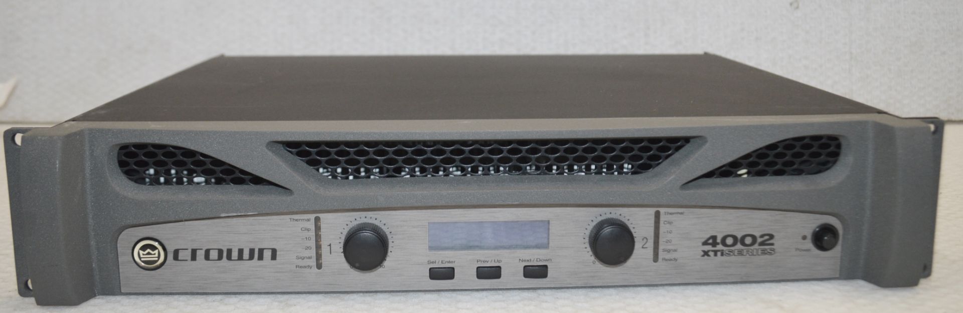 1 x Crown XTi 4002 Two-channel 1200W Power Amplifier - RRP £875 - Recently Removed From A Commercial